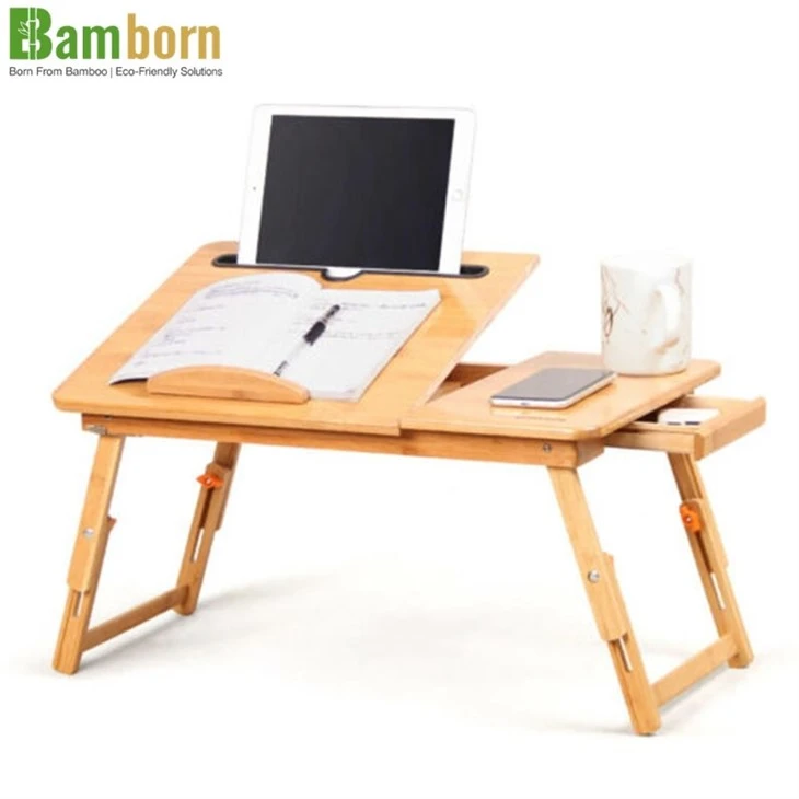 Bamboo Adjustable Laptop Desk suppliers