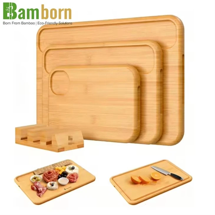 Bamboo Cutting Board Set